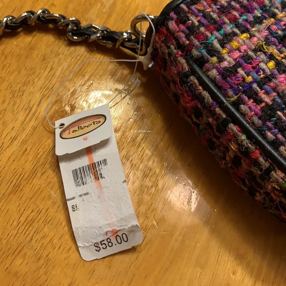 Talbots herringbone shoulder bag - Picture 12 of 12